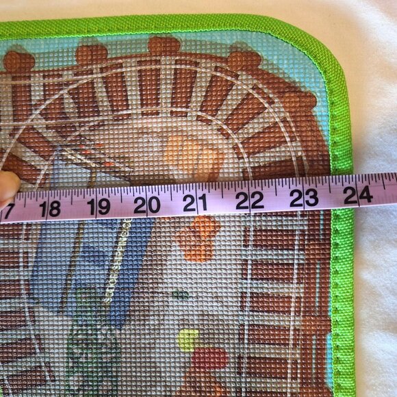 Thomas & Friends Playmat 30x24 Train Tracks Zoo Farm Hospital - Picture 2 of 9